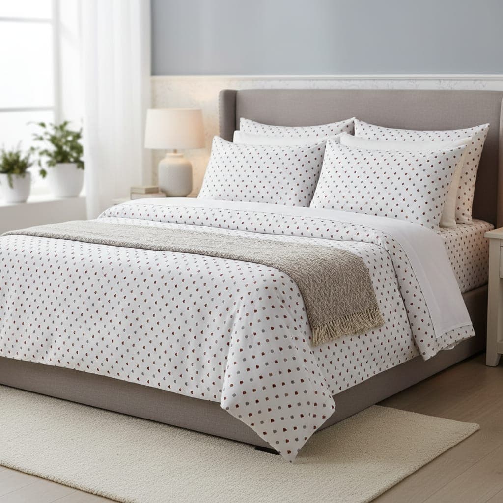 Layered printed bedding