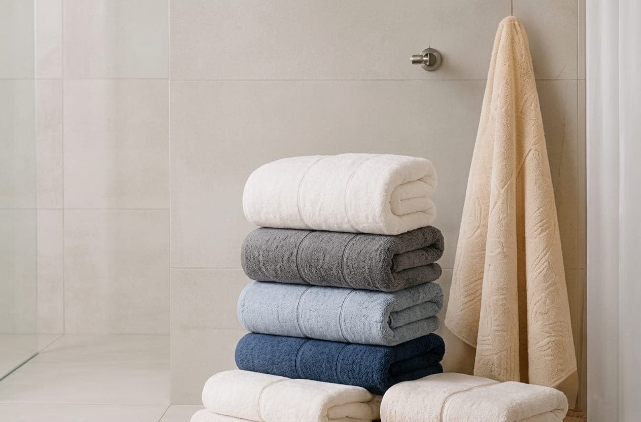 Towels and bathrobes